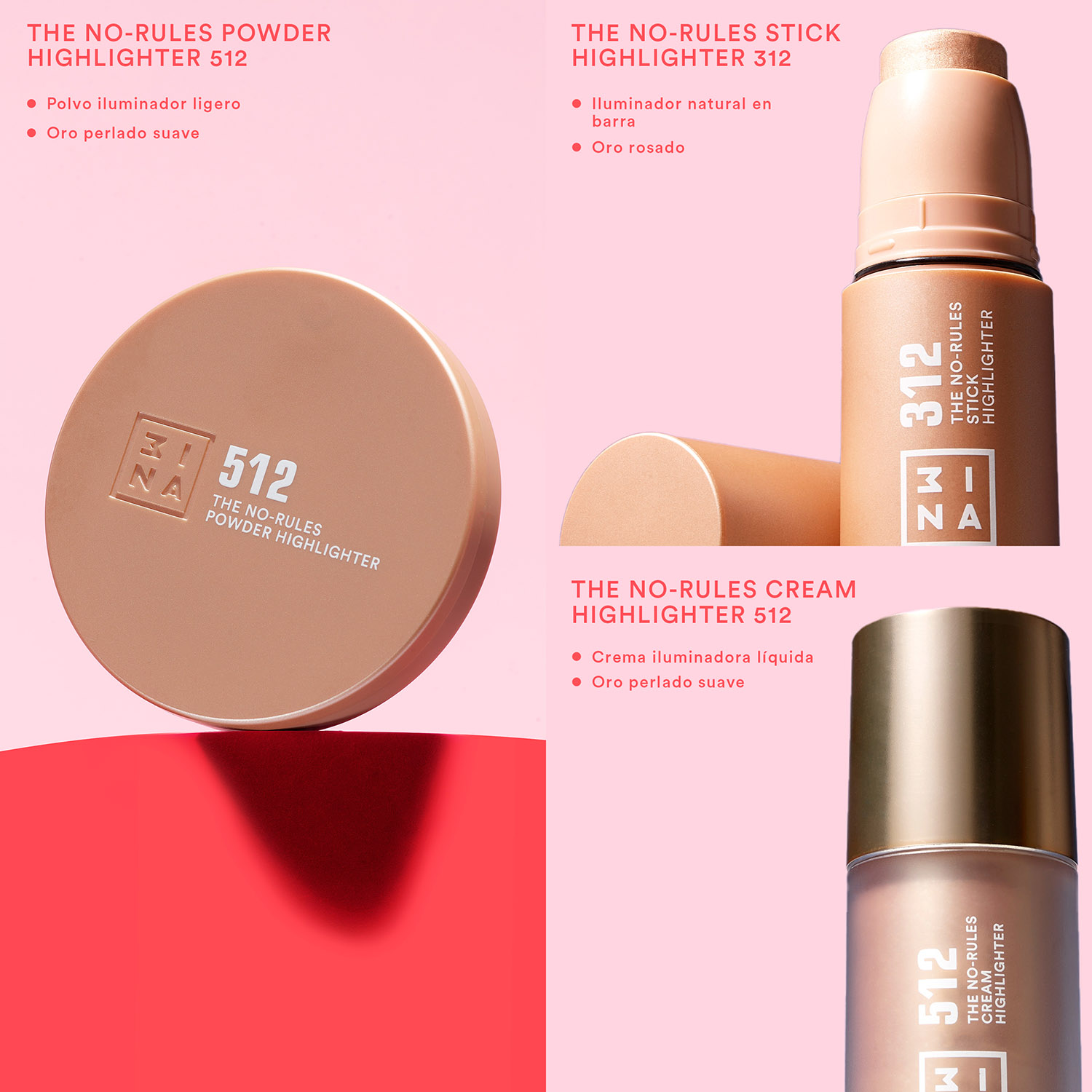THE NO-RULES POWDER HIGHLIGHTER (POLVO ILUMINADOR PARA ROSTRO)